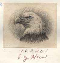 Proof, vignette, Eagle