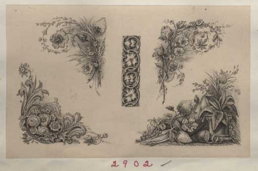 Proof, Corner Ornament and Border