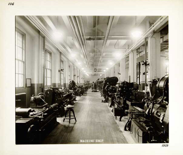 Photographic Print, Machine Shop, c.1933