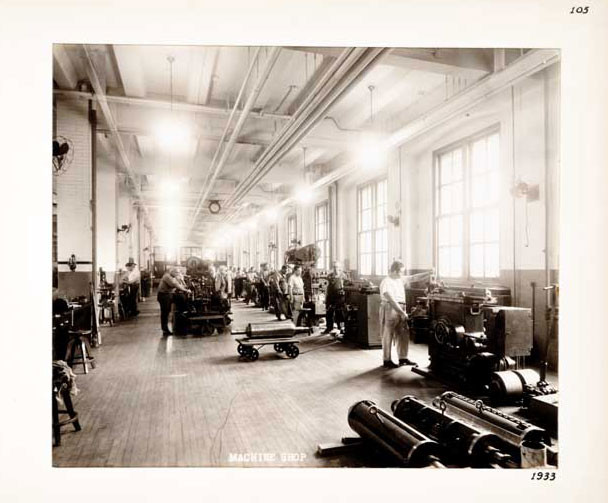 cPhotographic Print, Machine Shop, c.1933