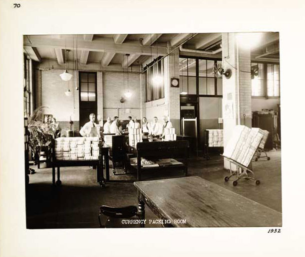 Photographic Print, Curreny Packing Room, c. 1932.