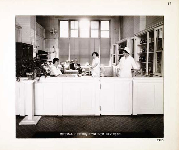 Photographic Print, Medical Office, Hygenic Division c. 1930.